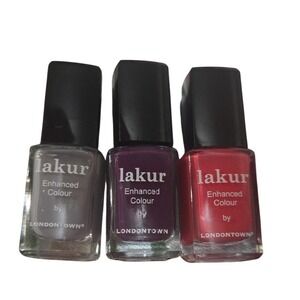 NEW Londontown Nail Color Lakur Trio Jewel Boho Normcore Ecocore Cruelty Free